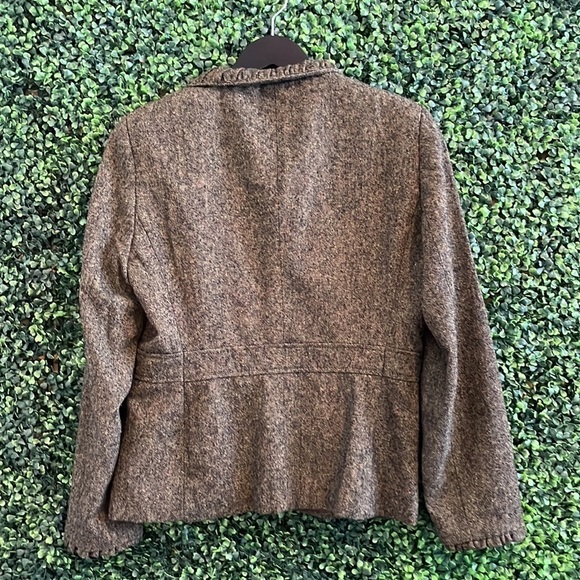 Harve Bernard Wool Blend Blazer Jacket - Picture 2 of 12